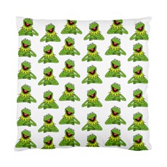 Kermit The Frog Standard Cushion Case (one Side) by Valentinaart