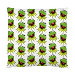 Kermit The Frog Standard Cushion Case (one Side) by Valentinaart