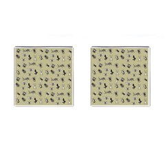 Insects Pattern Cufflinks (square) by Valentinaart