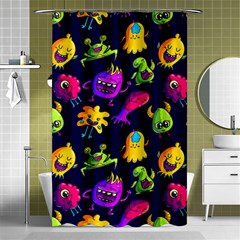 Space Patterns Shower Curtain 48  X 72  (small)  by Pakemis