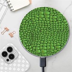 Seamless Pattern Crocodile Leather Wireless Charger by Pakemis