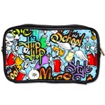 Graffiti Characters Seamless Patterns Toiletries Bag (Two Sides) Front