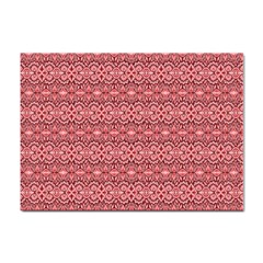 Pink-art-with-abstract-seamless-flaming-pattern Sticker A4 (10 Pack) by Pakemis