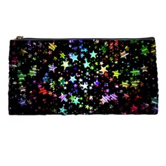 Christmas Star Gloss Lights Light Pencil Case by Uceng