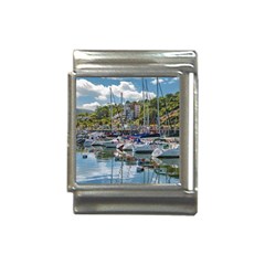 Piriapolis City Port, Maldonado, Uruguay Italian Charm (13mm) by dflcprintsclothing