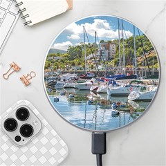 Piriapolis City Port, Maldonado, Uruguay Wireless Charger by dflcprintsclothing