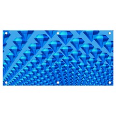 Diamond Pattern Banner And Sign 4  X 2  by Sparkle