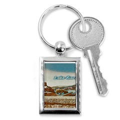 Malcesine Castle On Lake Garda Key Chain (rectangle) by ConteMonfrey