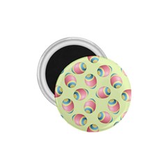 Colorful Easter Eggs Pattern Green 1 75  Magnets by TetiBright