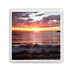 Tropical Sunset Memory Card Reader (square) by StarvingArtisan