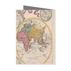 Mapa Mundi 1775 Mini Greeting Cards (pkg Of 8) by ConteMonfrey