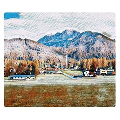 Trentino Alto Adige, Italy  Premium Plush Fleece Blanket (small) by ConteMonfrey