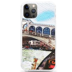 Lovely Gondola Ride - Venetian Bridge Iphone 12 Pro Max Tpu Uv Print Case by ConteMonfrey