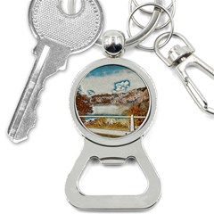 Side Way To Lake Garda, Italy  Bottle Opener Key Chain by ConteMonfrey