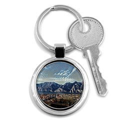 Lake In Italy Key Chain (round) by ConteMonfrey