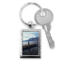 Pier On The End Of A Day Key Chain (rectangle) by ConteMonfrey