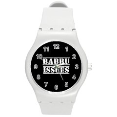 Babbu Issues - Italian Daddy Issues Round Plastic Sport Watch (m) by ConteMonfrey