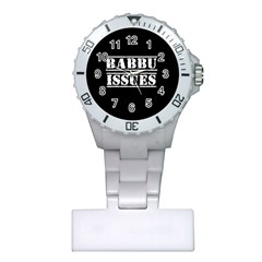 Babbu Issues - Italian Daddy Issues Plastic Nurses Watch by ConteMonfrey