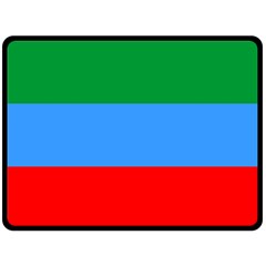 Dagestan Flag Fleece Blanket (large) by tony4urban