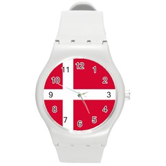 Denmark Round Plastic Sport Watch (m) by tony4urban