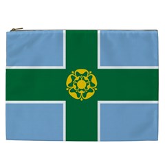 Derbyshire Flag Cosmetic Bag (xxl) by tony4urban