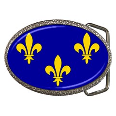 Ile De France Flag Belt Buckles by tony4urban