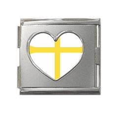 Nord Trondelag Mega Link Heart Italian Charm (18mm) by tony4urban