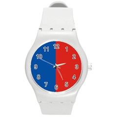 Paris Round Plastic Sport Watch (m) by tony4urban