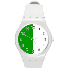 Fermanagh Flag Round Plastic Sport Watch (m) by tony4urban