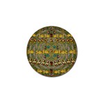 Fishes Admires All Freedom In The World And Feelings Of Security Golf Ball Marker Front