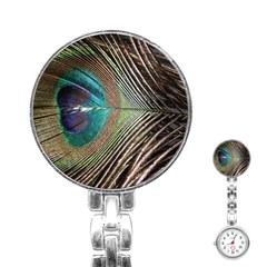 Peacock Stainless Steel Nurses Watch by StarvingArtisan