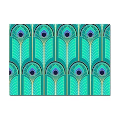 Gradient Art Deco Pattern Design Sticker A4 (100 Pack) by artworkshop