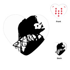 Mrn Playing Cards Single Design (heart) by MRNStudios