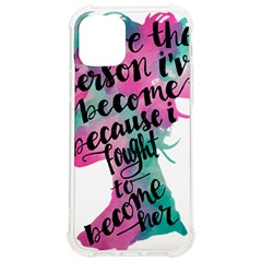 Women Empowerment Inspiring Quote Femin T- Shirt Women Empowerment Inspiring Quote Feminist Tee For Iphone 12/12 Pro Tpu Uv Print Case by maxcute