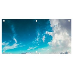 Landscape Sky Clouds Hd Wallpaper Banner And Sign 4  X 2  by artworkshop