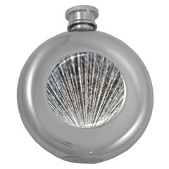 Light Cloud Round Hip Flask (5 Oz) by artworkshop