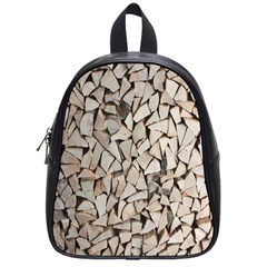 Texture Pattern Design School Bag (small) by artworkshop