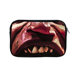 Scary Man Closeup Portrait Illustration Apple Macbook Pro 13  Zipper Case by dflcprintsclothing