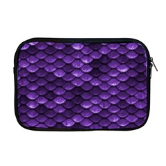 Purple Scales! Apple Macbook Pro 17  Zipper Case by fructosebat