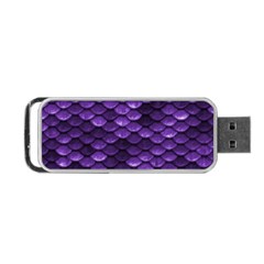 Purple Scales! Portable Usb Flash (one Side) by fructosebat