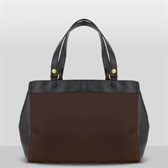 Mahogany Muse Oversize Office Handbag (2 Sides) by HWDesign