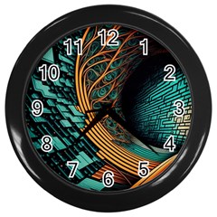 Big Data Abstract Abstract Background Backgrounds Wall Clock (black) by Pakemis