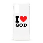 I love god Samsung Galaxy S20 6.2 Inch TPU UV Case Front