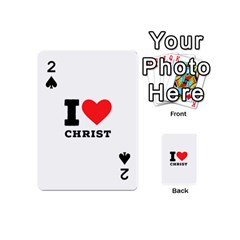 I Love Christ Playing Cards 54 Designs (mini) by ilovewhateva