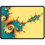 Fractal Art Fractals Digital Art Fleece Blanket (Large) 80 x60  Blanket Front