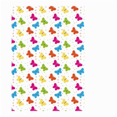 Butterfly Pattern Design Wallpaper Background Small Garden Flag (two Sides) by Ravend