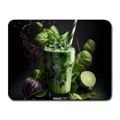 Ai Generated Drink Spinach Smooth Apple Ginger Small Mousepad by danenraven