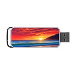 Sunset Over The Ocean Portable USB Flash (Two Sides) Front