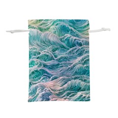 Waves Of The Ocean Ii Lightweight Drawstring Pouch (s) by GardenOfOphir