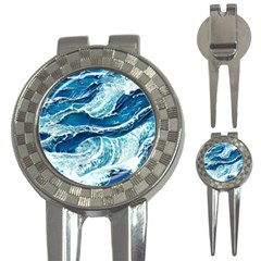 Summer Ocean Waves 3-in-1 Golf Divots by GardenOfOphir